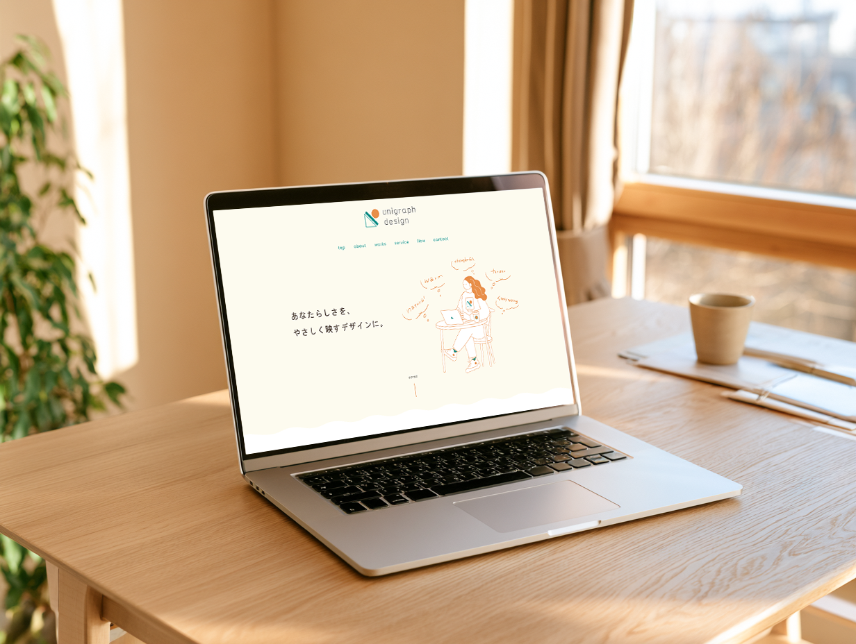 unigraph design ポートフォリオサイト