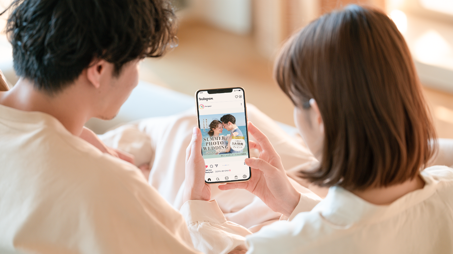 SUMMER PHOTO WEDDING｜Instagram広告バナー