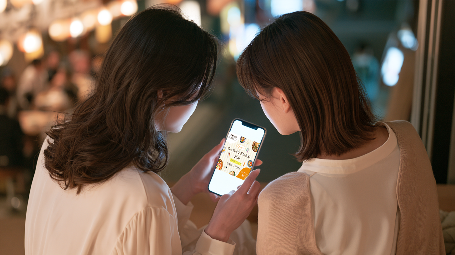 めっちゃうまいもんバル｜イベント告知バナー
